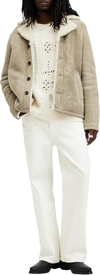 AllSaints Men's Paulson Leather Coat