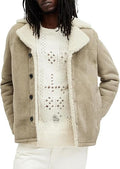 AllSaints Men's Paulson Leather Coat